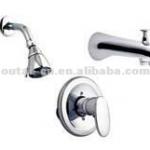 brass cheap bathroom wall mounted bath mixer copper laundry showers and baths mixer concealed bath shower mixer