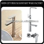 wall mounted Single Lever brass faucets bathroom