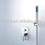 concealed shower valve with hand shower set