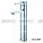 2012 new design hearted-shape brass basin faucet
