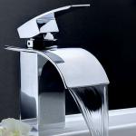 Popular kitchen sink mixer tap ,brass waterfall tap