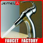 2013 Exquisite Brass Body Long Neck Water Faucet Face Wash Basin Faucet-B0023