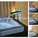 ROS2051 LED brass basin faucet single handle
