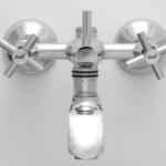 Wall fitting mixer