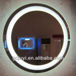 led Anti fog bathroom make up mirror with touch switch