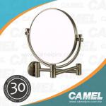 3x8&quot; Wall Mount Double Sided 360 Degree Extendable Mirror