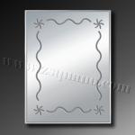 New Modern Graceful Retangular Aluminum Frame LED Bathroom Mirror #.LLM4565W