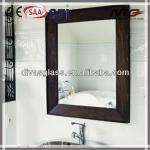 Rustic wood framed mirrors