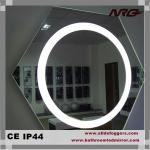 Backlit Circular Bathroom Mirror of Low Energy