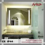 Non Fogging Mirror with Battery Led Light