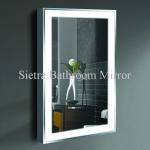 Chrome Mirror Frame With Surrounded lighting