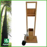 Bamboo Toilet Brush with Holders Wholesale - as01@ascent2000.com