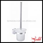 Aluminum bathroom accessory hanging toilet brush holder