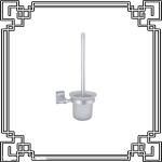 New aluminum economic oxidization bathroom decorative toilet brush holder for wall mount