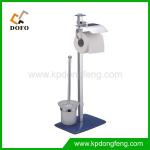 9301 High end multi-functional toilet brush and paper holder