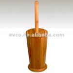 Eco-Friendly Natural Bamboo Toilet Brush Holder