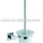 chrome plating brass material square toilet brush holder 08/5508