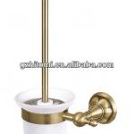 bronze toilet brush holder