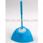 503185 PLASTIC CLEANING TOILET BRUSH WITH A BRUSH HOLDER