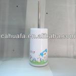 Plastic Toilet Brush with Holder