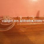 Vintage Clear Lucite Bathroom Towel Ring &amp; 3 Hook Rack(Item No.9081312112)