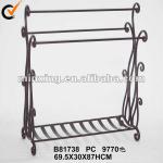 free standing tower rack for bathroom
