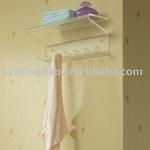 acrylic towel rack / towel shelf / towel holder