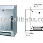 automatic Stainless Steel Paper Dispenser, Infrared sensor Paper Towel Dispenser