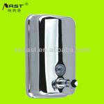 Hotel Wall Mounted Stainless Steel Manual Hand Liquid Soap Dispenser