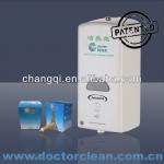 Touchless foam soap dispenser with disposable foam pump with bag