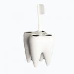 Handmade Funny Tooth Shape Toothbrush Holder For Sale