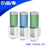 Three chambers soap dispenser VX686-3 ABS+UC oxidation