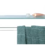 Shelf with towel bar(Towel holder,towel rail)