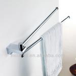 bathroom zinc fold towel bar