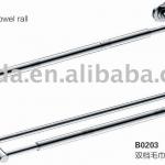 Stainless steel towel rail bathroom towel rail towel rack B0202/0203