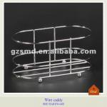 Metal chrome wire caddy