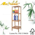 High quality bamboo bathroom shelf