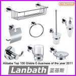 Lanbath[7520A]Newest outlets hardware china bathroom accessories bathroom accessory sets