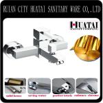 Classic Single lever wall mounted high quality chrome plated bath shower mixer sanitary ware