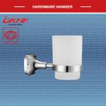 hotel bathroom single stainless steel Hanging Cup Holder
