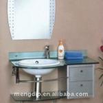 Washroom Glass basin,vanities,modern bathroom cabinet(DJ-8133, glass sink, bathroom cabinet)
