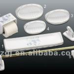 7pcs ceramic bathroom accessory set