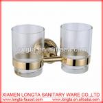 High Quality Golden Cup &amp; Tumbler Holders For Hotel 8807