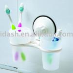 plastic toothbrush holder set