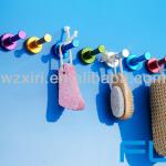 Free Shipping New Candy Color Decorative Wall hooks&amp; racks,Clothes hanger &amp; Metal &amp; Towel &amp; coat&amp;Robe hook.Bathroom Accessories