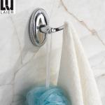 new design cheap new style zinc alloy bathroom accessories setdouble robe hook,cloth hook16135