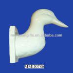 Ceramic Duck Wall Mount Towel Bath Coat Hook