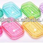 Good quality transparent plastic soap dish