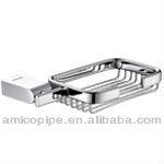 Amico Brass Stainless Steel Zinc Cornor Soap Dish Holder