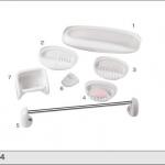 bathroom accessory,G004 soap holder,sanitaryware